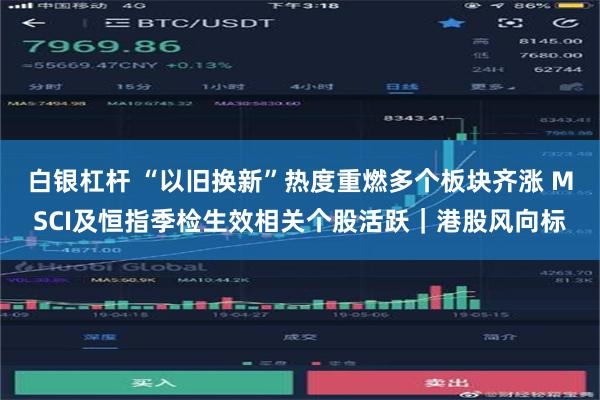 白银杠杆 “以旧换新”热度重燃多个板块齐涨 MSCI及恒指季检生效相关个股活跃｜港股风向标